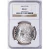 Image 1 : 1883-CC $1 Morgan Silver Dollar Coin NGC MS63+