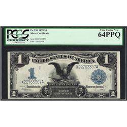 1899 $1 Black Eagle Silver Certificate Note Fr.236 PCGS Very Choice New 64PPQ