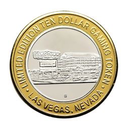 .999 Silver Sam Boyd's Sam's Town $10 Casino Gaming Token Limited Edition