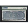 Image 2 : 1864 $10 Confederate States of America Note T-68 PMG Choice Uncirculated 63