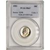 Image 1 : 1951 Proof Roosevelt Dime Coin PCGS PR67