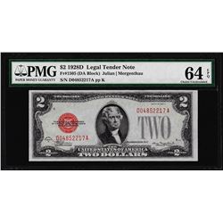 1928D $2 Legal Tender Note Fr.1505 PMG Choice Uncirculated 64EPQ