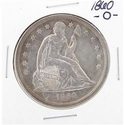 1860-O $1 Seated Liberty Silver Dollar Coin