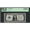 Image 1 : 1928B $1 Funnyback Silver Certificate Note Fr.1602 PCGS Choice New 63PPQ