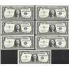 Image 1 : Lot of (7) Consecutive 1957 $1 Silver Certificate Notes