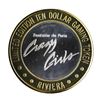 Image 1 : .999 Silver Riviera Hotel & Casino Las Vegas $10 Casino Limited Edition Gaming T