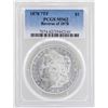 Image 1 : 1878 7TF Reverse of 1878 $1 Morgan Silver Dollar Coin PCGS MS62