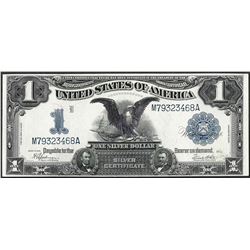 1899 $1 Black Eagle Silver Certificate Note