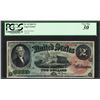 Image 1 : 1869 $2 Rainbow Legal Tender Note Fr.42 PCGS Very Fine 30