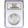 Image 1 : 1880-CC $1 Morgan Silver Dollar Coin NGC MS63