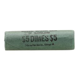 Roll of (50) 1960-D Brilliant Uncirculated Roosevelt Dimes