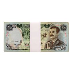 Lot of (25) Iraqi 25 Dinars Saddam Hussein Notes