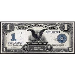 1899 $1 Black Eagle Silver Certificate Note