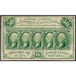 July 17, 1862 Fifty Cents First Issue Fractional Currency Note