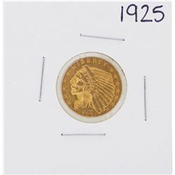 1925 $2 1/2 Indian Head Quarter Eagle Gold Coin