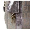 Image 8 : Fendi Metallic Zucca Mini Boston Boulotto Bag