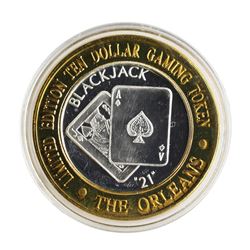 .999 Silver The Orleans Hotel & Casino Las Vegas, NV $10 Casino Token Limited Ed