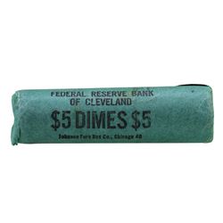 Roll of (50) 1959-D Brilliant Uncirculated Roosevelt Dimes