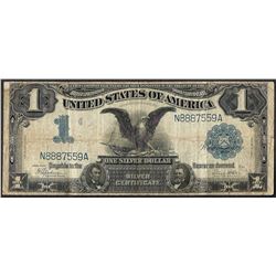1899 $1 Black Eagle Silver Certificate Note