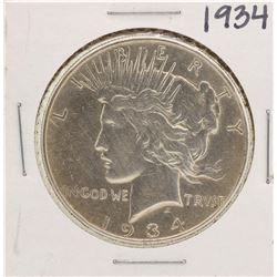 1934 $1 Peace Silver Dollar Coin