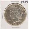 Image 1 : 1934 $1 Peace Silver Dollar Coin
