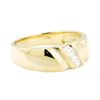 Image 1 : 14KT Yellow Gold 0.25 ctw Diamond Ring