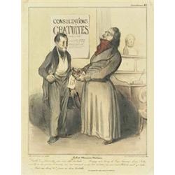  DAUMIER. - MEDIZINER 