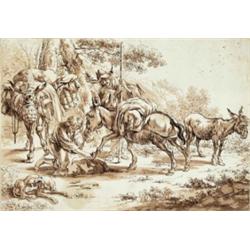 NICOLAES BERCHEM - Nachfolge 