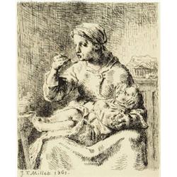 JEAN FRANCOIS MILLET Gruchy bei Gréville 1814 - 1875 Barbizon