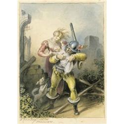 JOHANN HEINRICH RAMBERG 1763 - Hannover - 1840