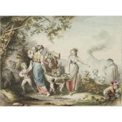 JOHANN HEINRICH RAMBERG 1763 - Hannover - 1840