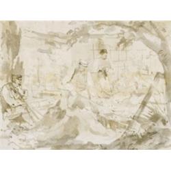 AUGUST RICHTER Dresden 1801 - 1873 Sonnenstein bei Pirna