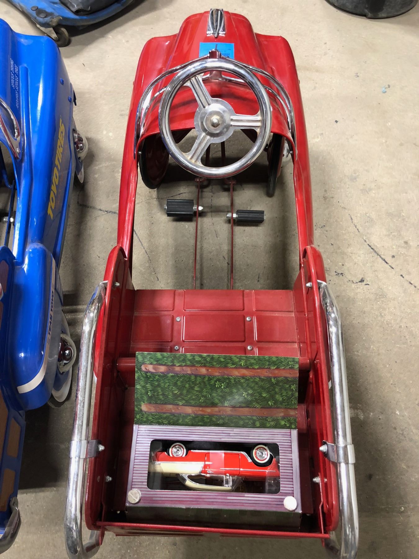 60th Anniversary Toyo Tires Kids Pedal Car Red in colour