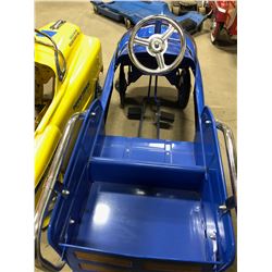 Kids Toyo Tires Pedal Car blue in colour
