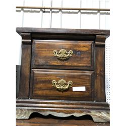 3 Dressers, 1 night stand, Desk mirror