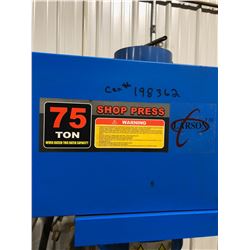 Larson 75TON Shop Press with Floating Head