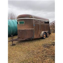 16’  Tandem 2 Horse Trailer