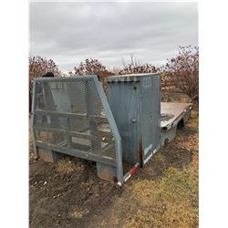 Heavy Duty Truck Flat deck and tool boxes