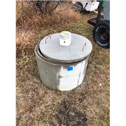 Cement Septic Cover