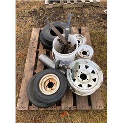Bench Grinder Wheels, rims and suspension parts
