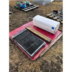Radiator and water tank