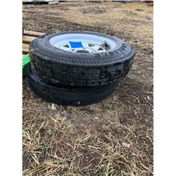 2 Sport Trail Tires with rims size 5.30-12