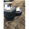 Image 1 : 3 Wrangler RT/S Tires with rims size 31x10.50R15LT, two rims, one Radial Powerguard tire with rim si