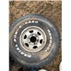 Image 5 : 3 Wrangler RT/S Tires with rims size 31x10.50R15LT, two rims, one Radial Powerguard tire with rim si