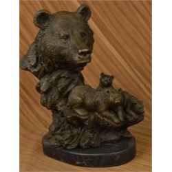 Grizzly Family Bronze