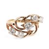 Image 1 : A 10K Gold, Diamond Ring
