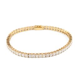 An 18K Gold, Diamond Bracelet