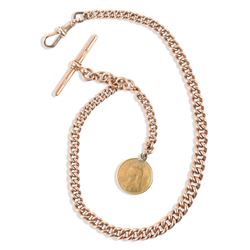 English, 9K Pocket Watch Chain