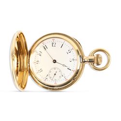 International Watch Co., 18K Gold Pocket Watch