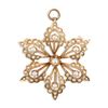 Image 1 : An Edwardian 14K Gold & Seed Pearl Brooch